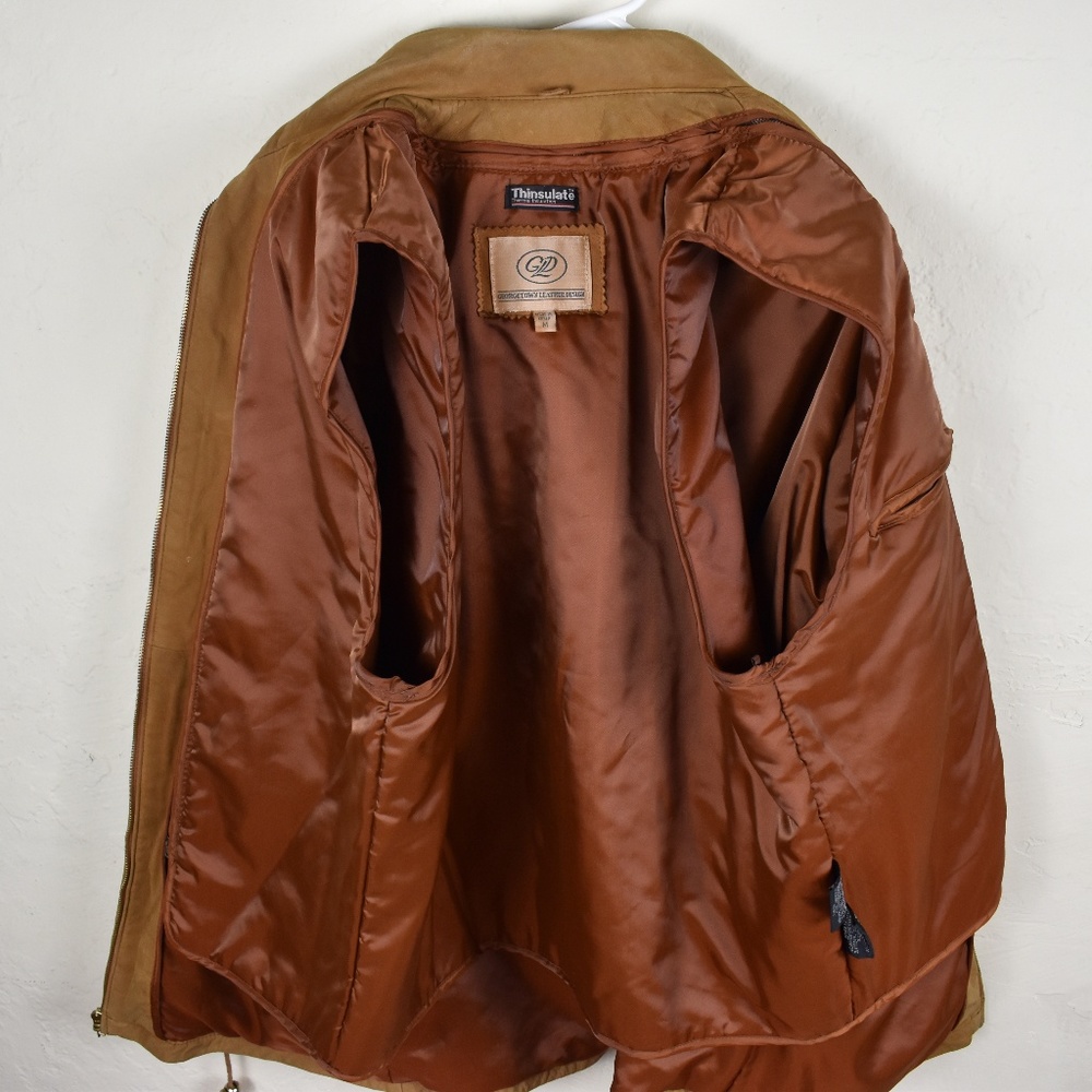 Leather Thermal Installation Jacket - image 4